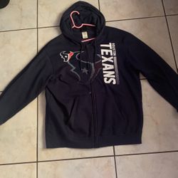 Texans Zipper Hoodie jacket XL