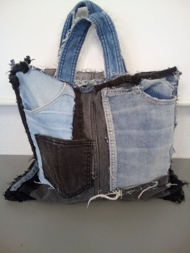 Denim Jean Bag