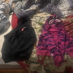 Bape Hoodie Nike Tech Both L