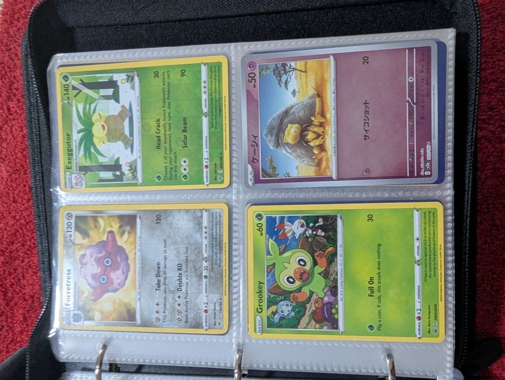 Pokemon Cards And Folder #2
