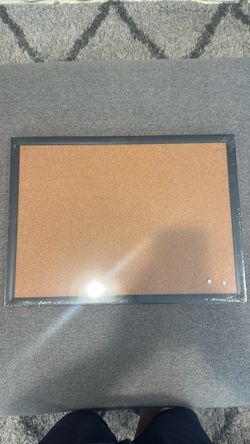 Cork bulletin board - brand new