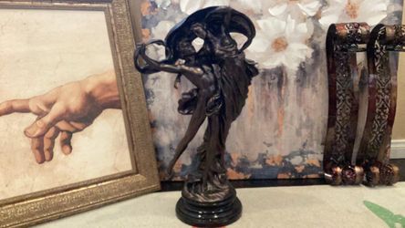 Vintage Classical Bronze-Style Statue