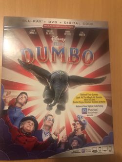 DUMBO BLU-RAY DVD DIGITAL MOVIE