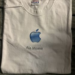Apple Ala Moana Store T-Shirt XL Hawaii • Official Retail Promo Tee