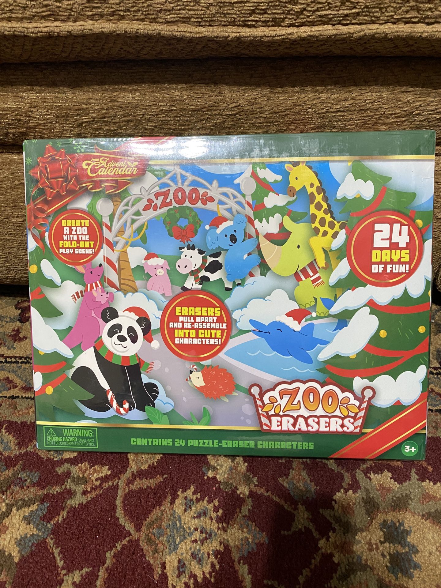 Advent Calendar - Zoo Erasers