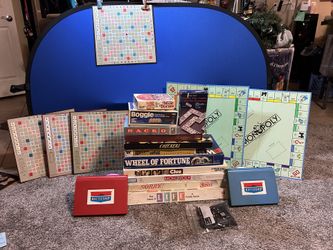 Vintage, Rare & COMPLETE Classic Board Games & Extra Game Boards