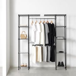 Black Closet Organizer