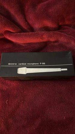 Vintage Sony F 98CARDIOID microphone
