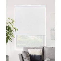 Chicology Blackout Roller Shade 47x72, Byssus White, UV Protection