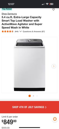 Samsung washing machine