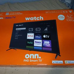 Onn Roku Smart Tv 42in