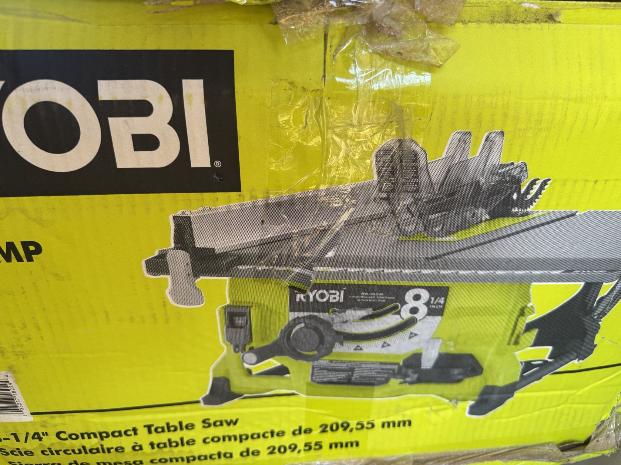 Ryobi Table Saw 8in