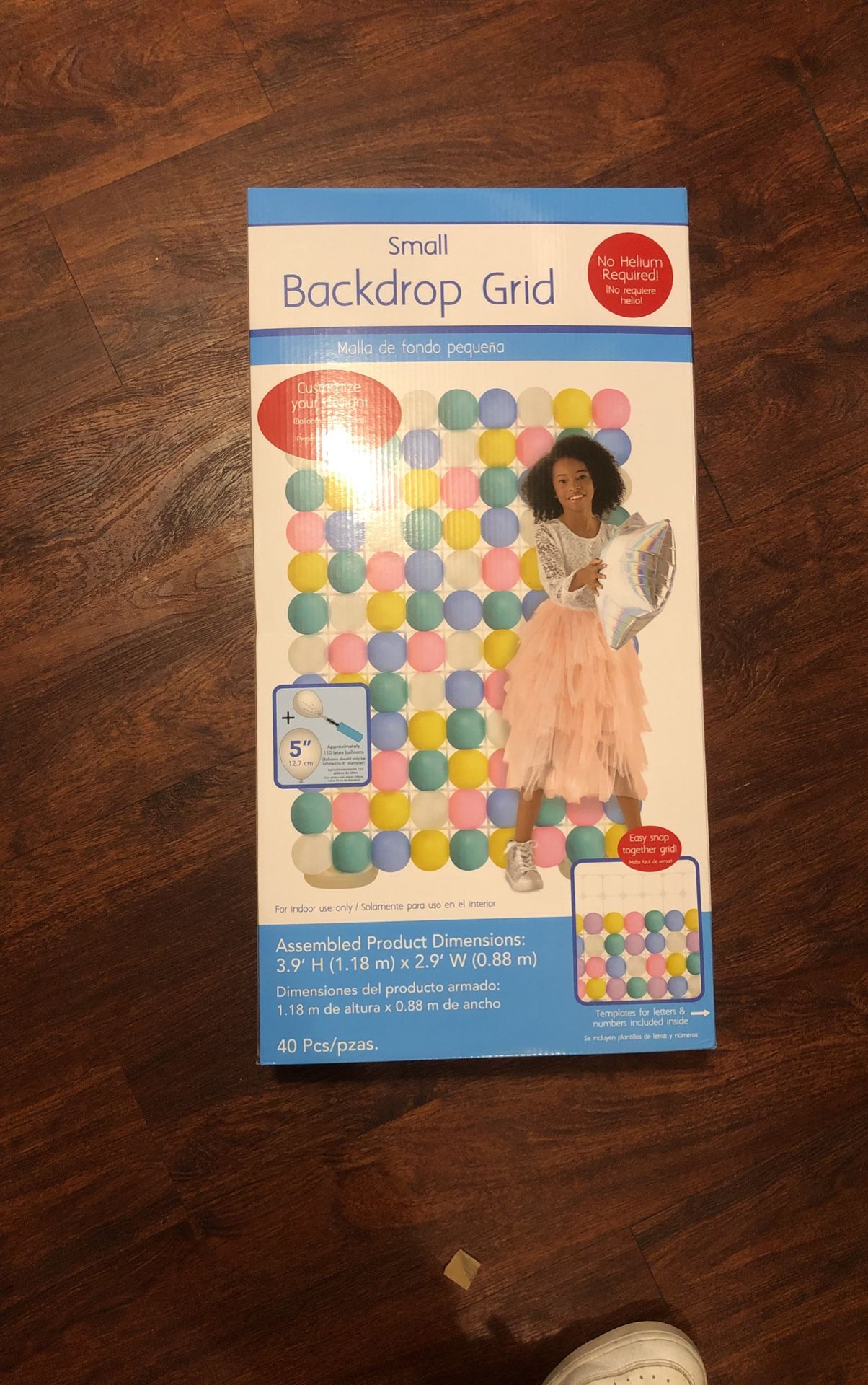 Small Ballon Backdrop Grid