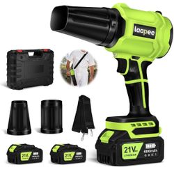 Brushless Powered 800,000 RPM Electric Leaf Blower