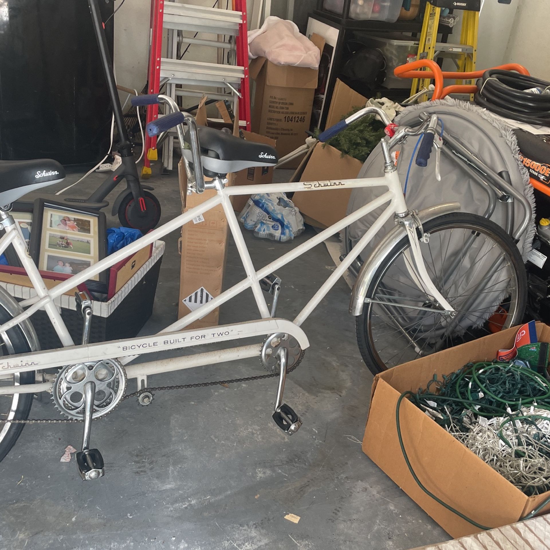 Schwinn Vintage Bicycle Built For Two Operates Perfectly Fine With