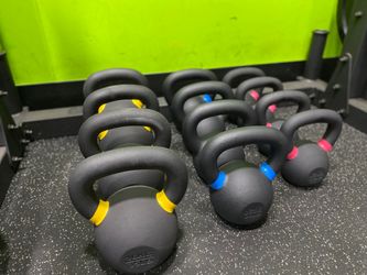 Gilroy Fitness- $2/lb Powder Coated Kettlebells- 4kg,8kg,12kg,16kg,20kg,24kg,28kg,32kg all available brand new in box