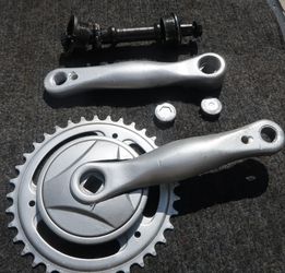 Prowheel Junior and Kids Crankset (Includes Bottom Bracket) 