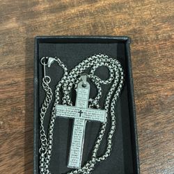 Silver Christian Cross 