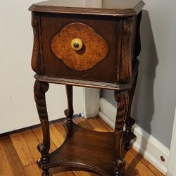 Antique Humidor Cabinet 