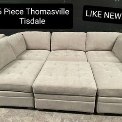 Modular Sectional Couch Sofa With Ottoman 