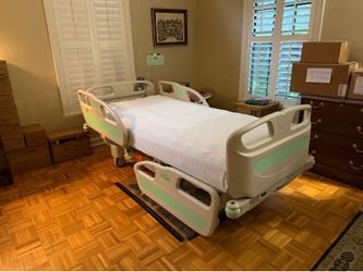 Premium Hospital Bed with Adjustable Air Mattress