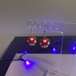 MARIO MUSHROOM EARRINGS