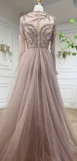 Muslim Green Elegant Mermaid Lace Beaded Luxury Long Evening Dresses Gowns For Women