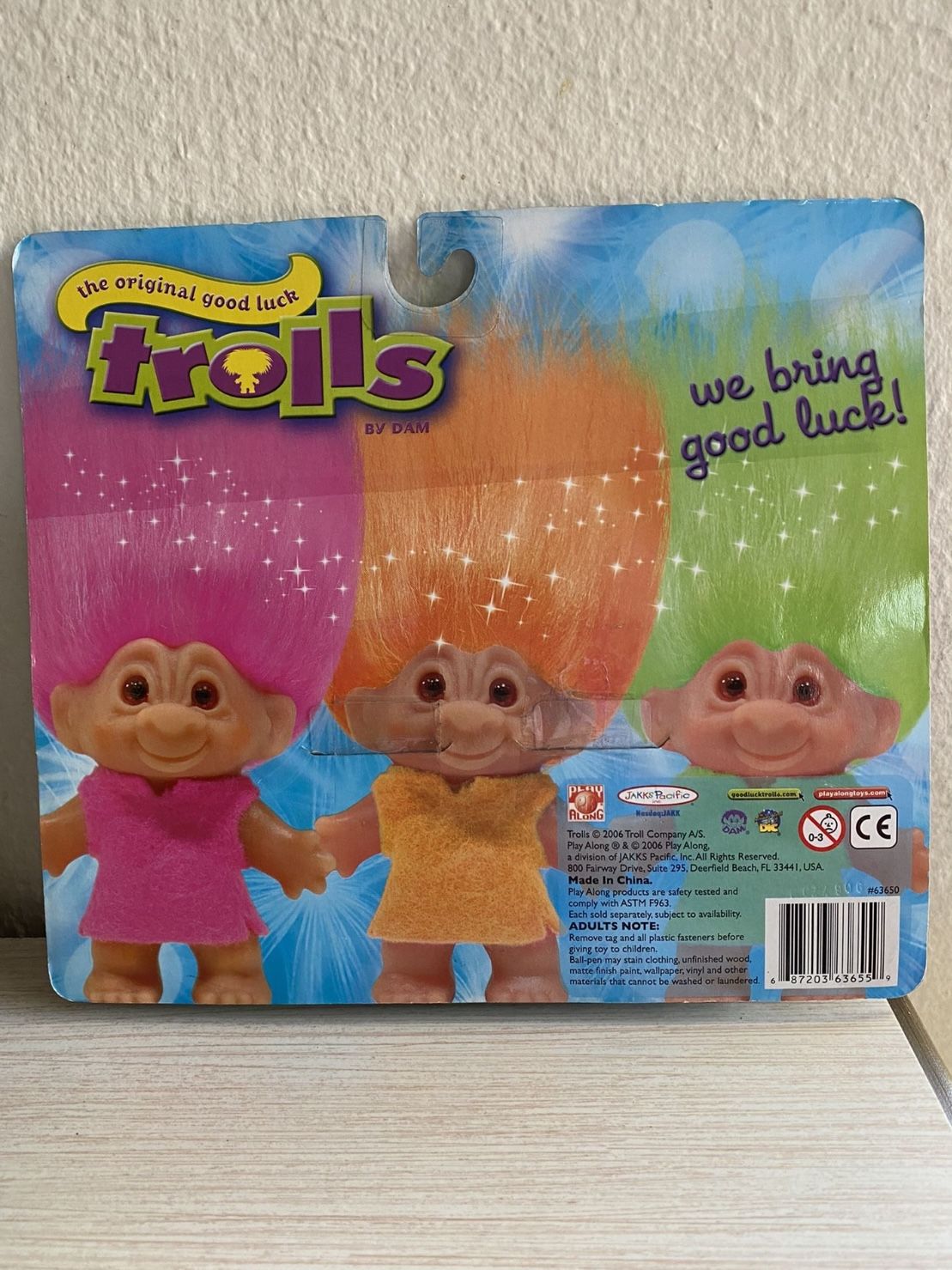 The Original Trolls By DAM , Pencil Toppers