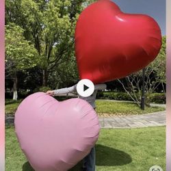 Big Red Heart Balloon 