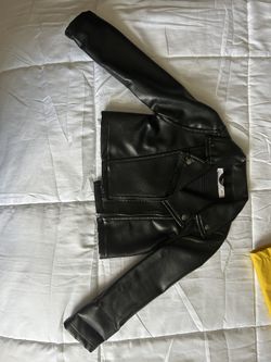 4T Girl Leather Jacket