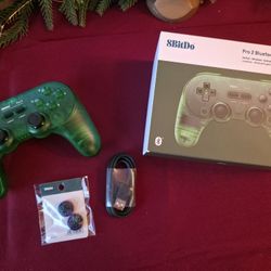 8bitdo Pro 2 Jade Green Wireless Bluetooth Controller