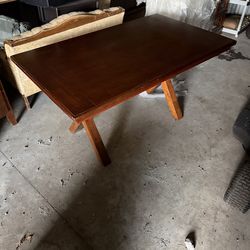 Dining room table with chairs