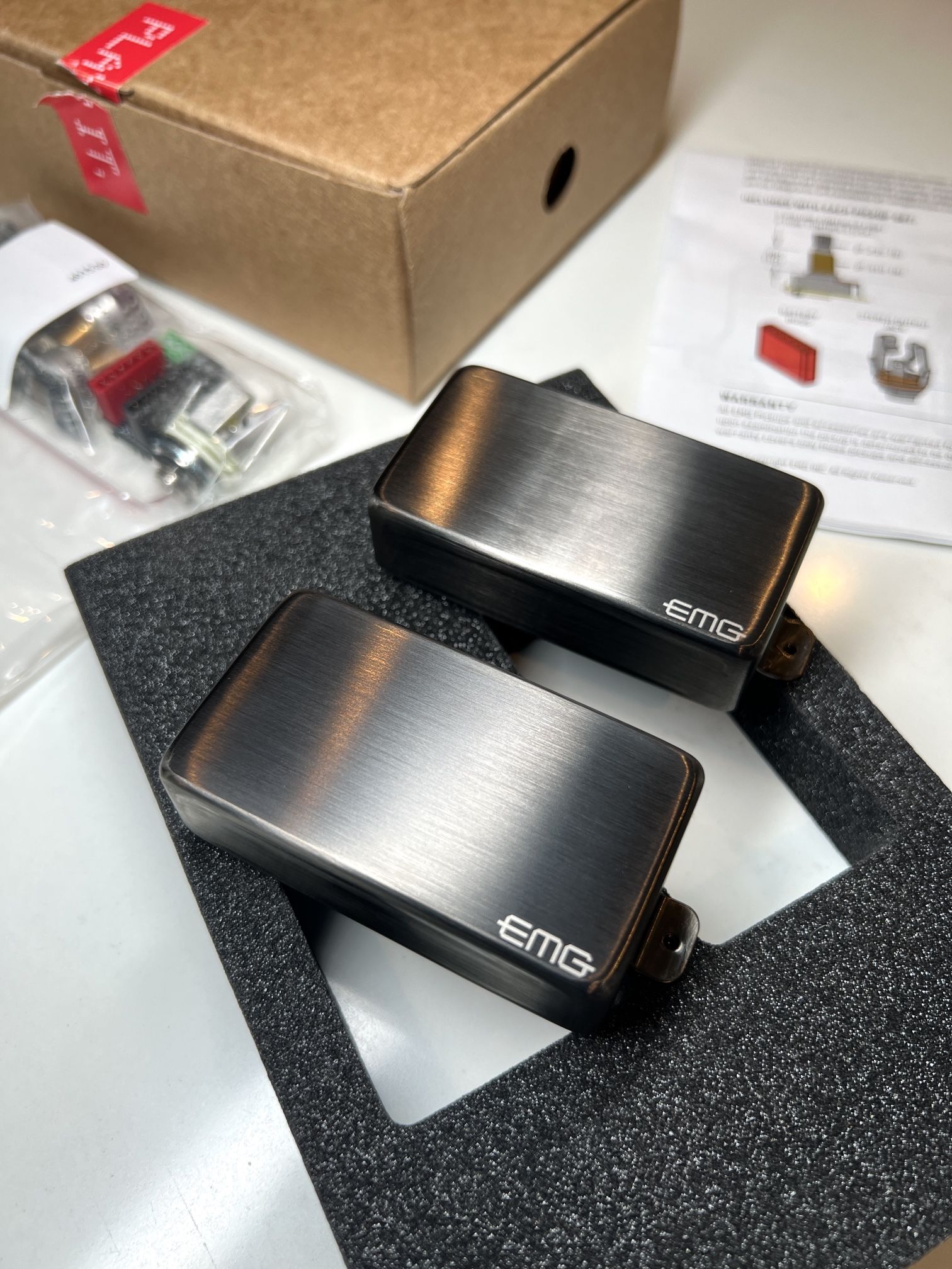 EMG 81/81 Pickups + Quick Connect Wiring Kit