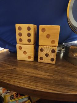 Dice Wooden