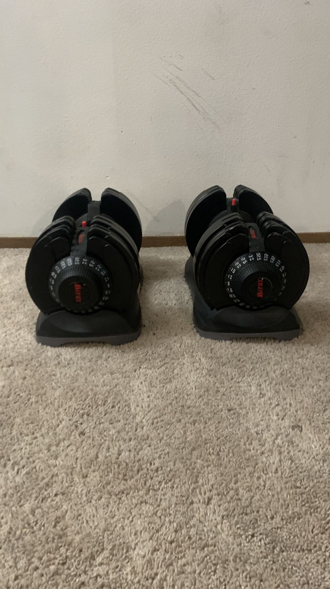 Merax Adjustable Dumbbells (11 Pounds to 71.5 Pounds each Dumbbell)
