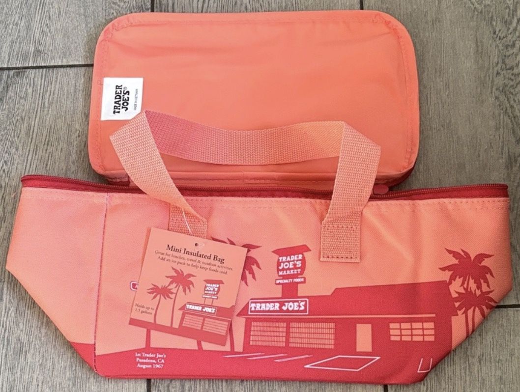 Trader Joe’s Mini Insulated Tote Bag New