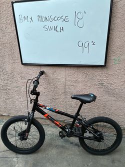 Mongoose Switch 18" BMX Bike