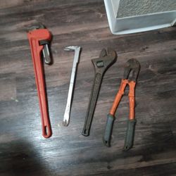 Big Foot Tools Crescent Wrench Bolt Cutter