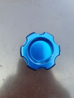 Aluminum oil cap for honda