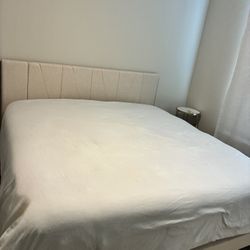 King Size Headboard + Bed Frame
