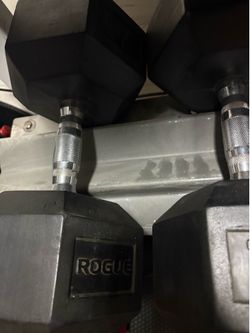 Rogue Fitness 70 lbs Dumbbells