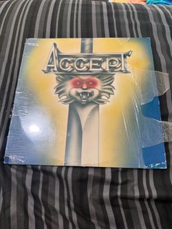 Accept – self titled- Vinyl Record Lp metal  shrink passport records