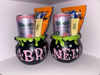 Personalized Halloween Cauldron