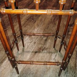 Small Wooden Stand  24" H. 14 X 18 Pickup Only Cash 