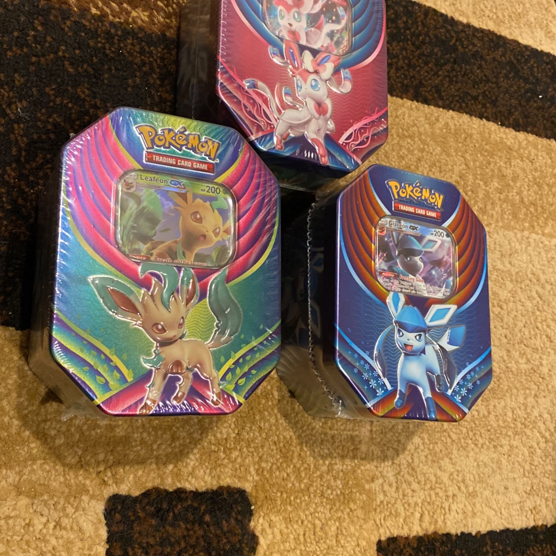 Pokémon Cards Evolution Celebration Tins [Set Of 3]