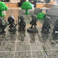 Dungeons And Dragons Miniatures (Player Characters)
