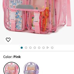 Kids Clear Backpack for Girls,