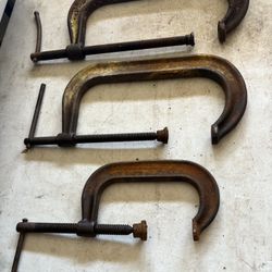 Large Welding Clamps 18” 16” And 10”