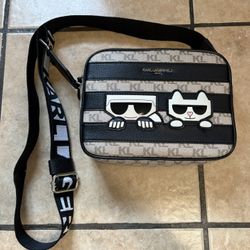 Karl L Crossbody Bag