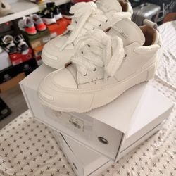 THE VISION LEATHER 100 LOW WHITE